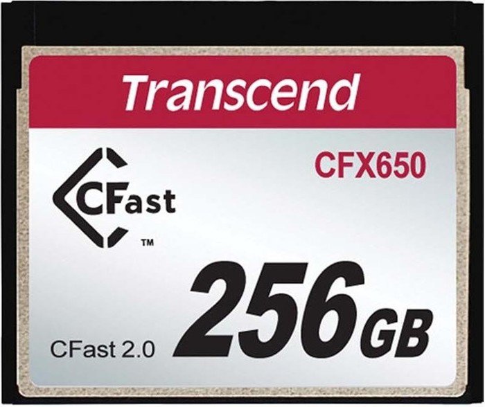 Transcend CFast 2.0 CFX650 256GB TS256GCFX650 MLC