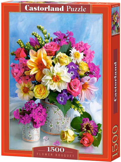! Puzzle 1500 Castorland C-151516 Kwiaty Bukiet