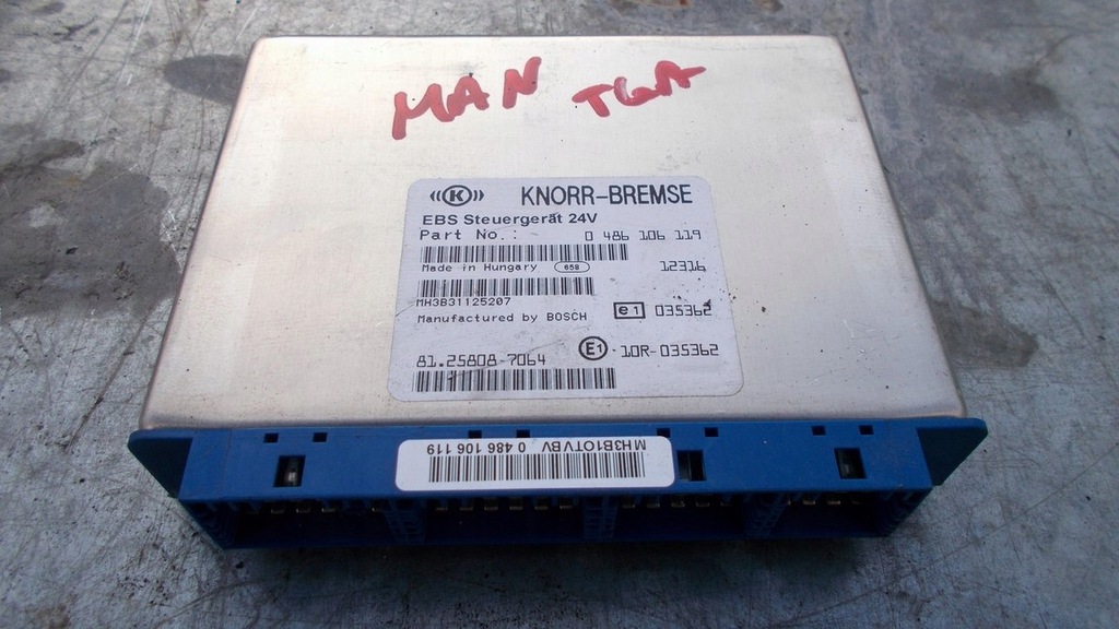 KOMPUTER EBS MAN 81258087064 KNORR-BREM 0486106119
