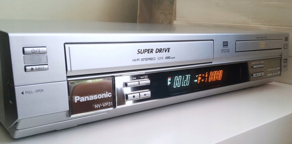 003027)パナソニック NV-VP31 DVD+VHSデッキ - テレビ/映像機器