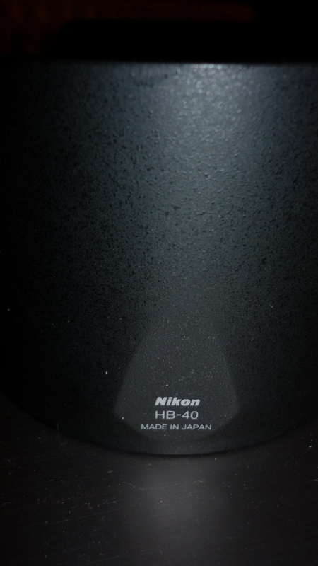 Nikon HB-40 osłona ORYGINALNA okazja