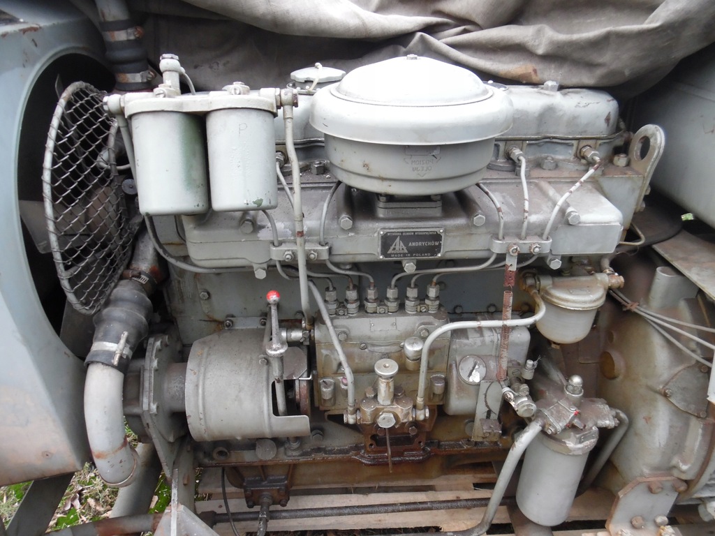 Silnik SW 400 Leyland z wojska SW-400 Andrychów