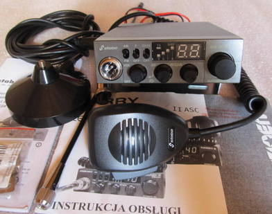 CB Radio Stabo XM 3003e (ASC) z anteną Canva 502
