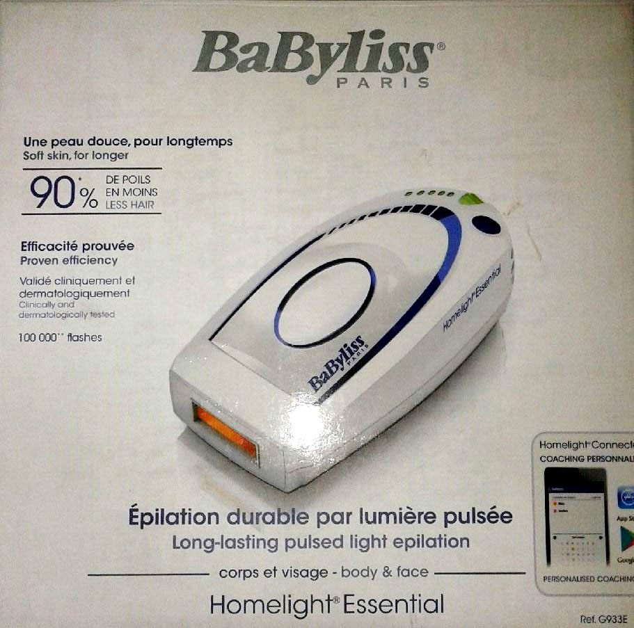 Depilator ŚWIETLNY Babyliss G933E NOWY ZESTAW Łódź