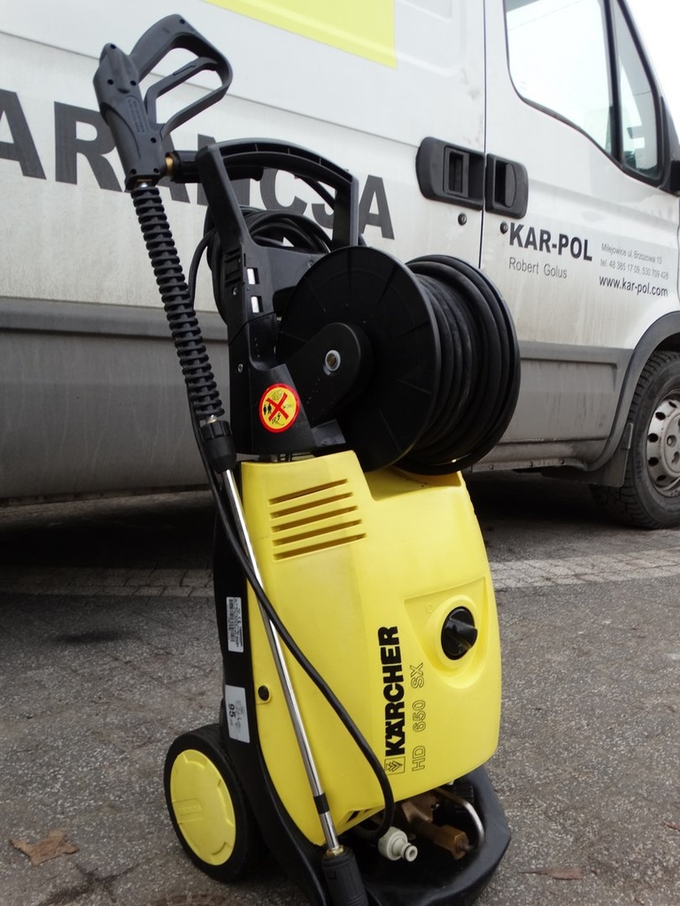 Profesjonalna myjka ciśnieniowa Karcher HD 650 SX 7218717613 oficjalne archiwum Allegro