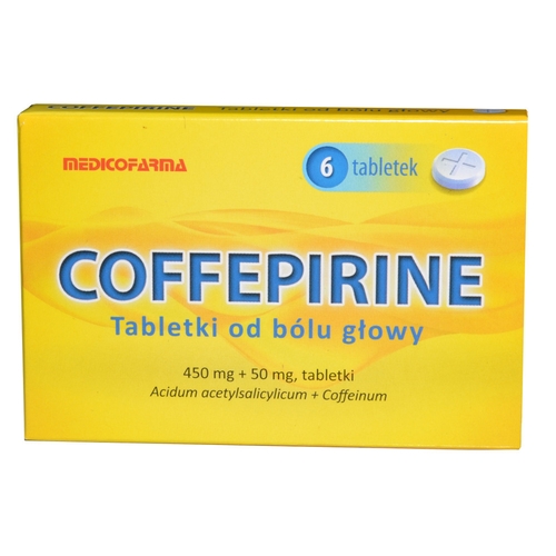 COFFEPIRINE od bólu głowy  60 tabl.APTEKA P-Ń