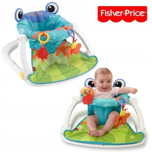 FISHER PRICE FOTELIK ŻABKA SIADAJ ZE MNĄ siedzisko