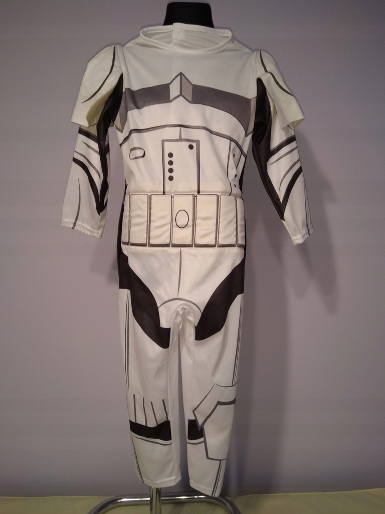 KOSTIUM PRZEBRANIE KLON CLONE STAR WARS - 3-4 LAT