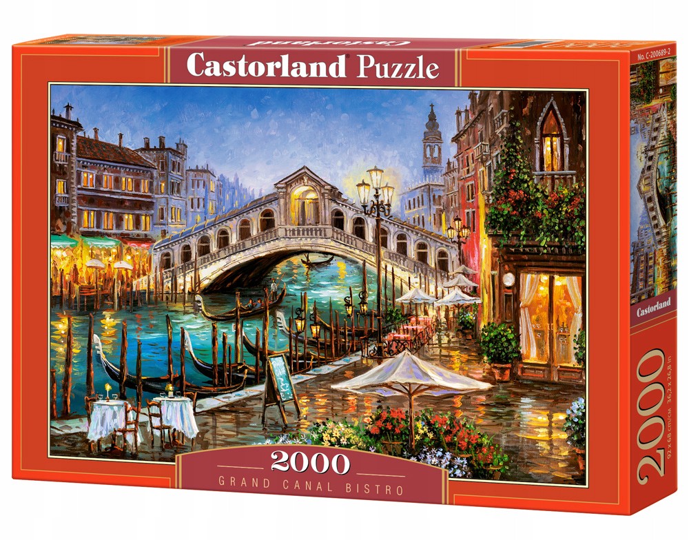 PUZZLE CASTORLAND 2000 ELE. C 200696 !!! 7424863164 oficjalne