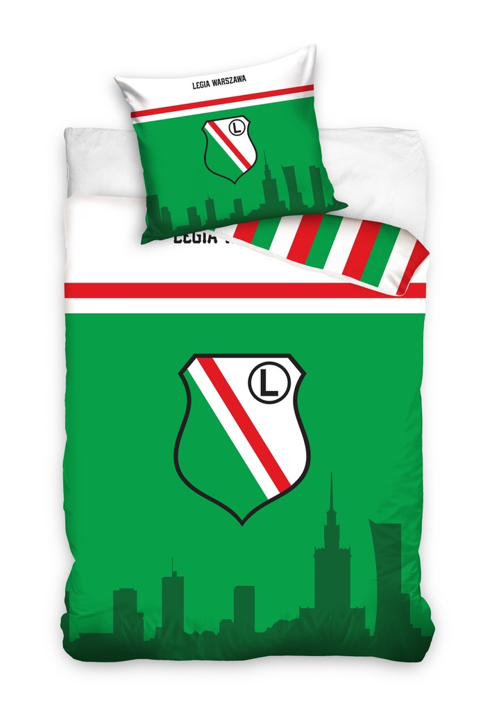 POŚCIEL PIŁKARSKA 160x200 CWKS LEGIA WARSZAWA