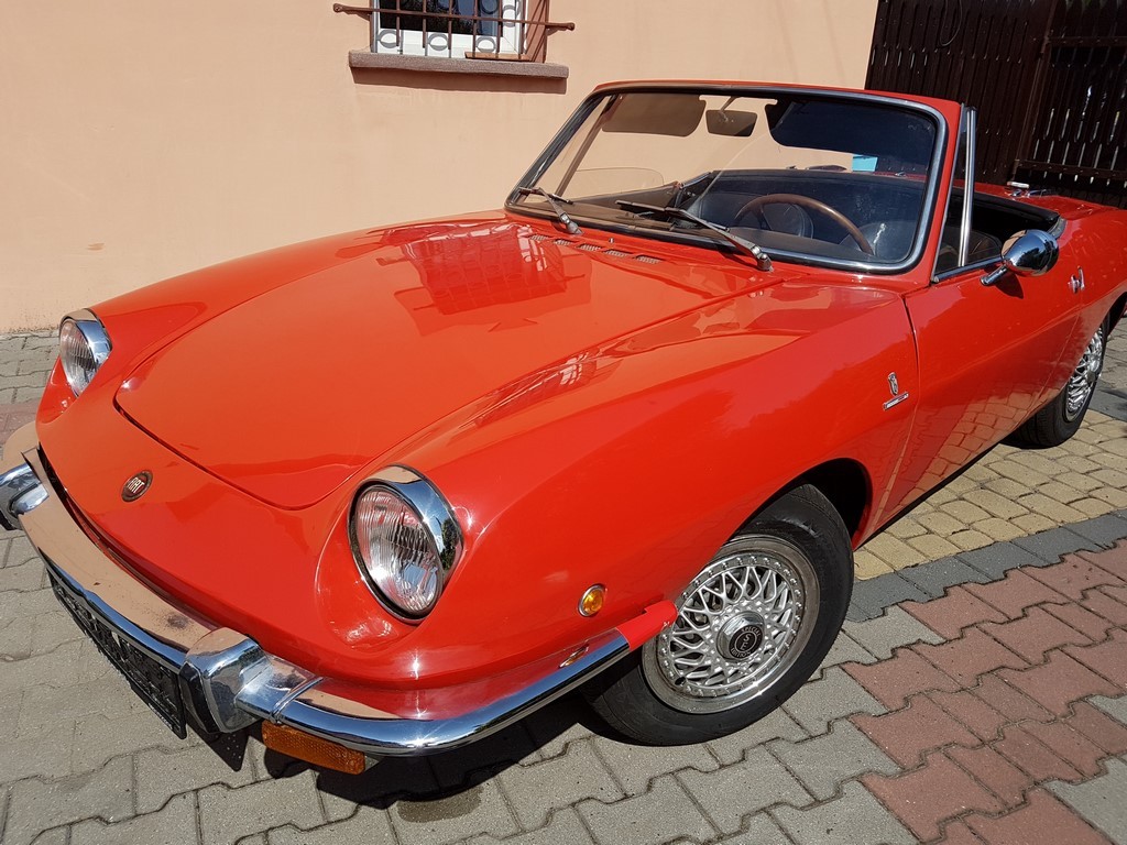 Fiat 850 Spider 1969 rok zobacz jak nowy PiĘKNY