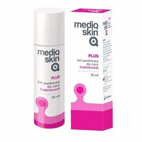 MEDIQSKIN PLUS Żel punktowy na trądzik,30ml APTEKA