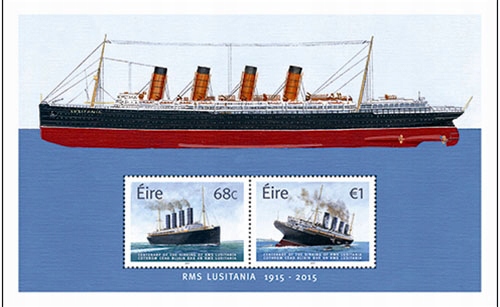 Irlandia 2015, I wojna zatopienie RMS Lusitanii **