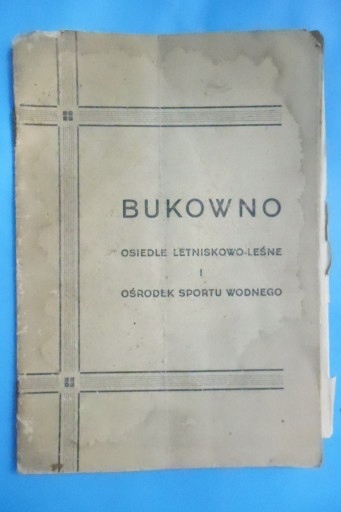 Bukowno-1934r-uzdrowisko koło Olkusza