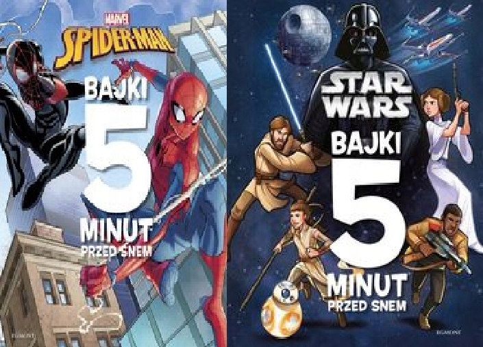 Spider-Man + Star Wars Bajki 5 minut przed snem