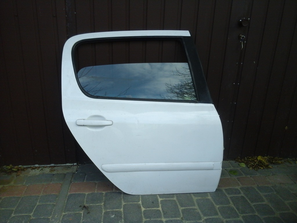 Drzwi Peugeot 307 HB prawy tył kompletne 6687594114