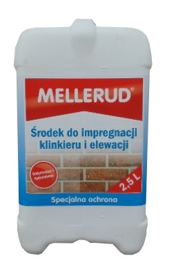 MELLERUD - Impregnacja klinkieru i elewacji 2.5L