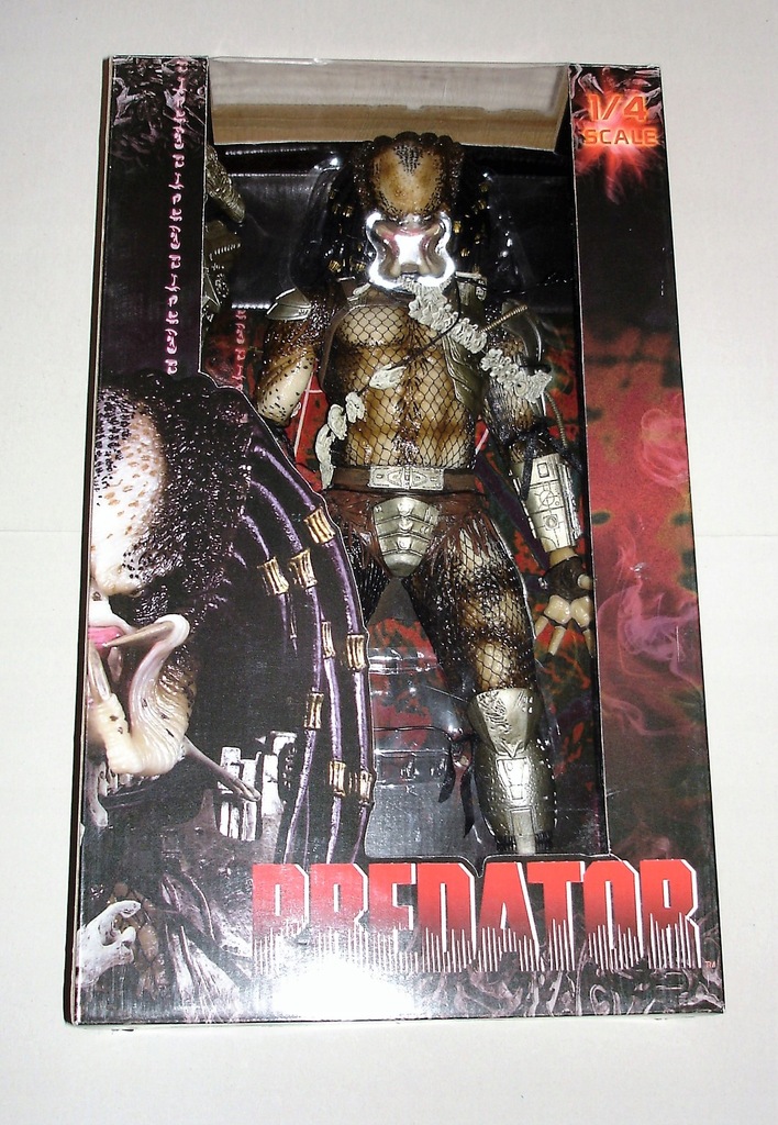 PREDATOR bez maski NECA skala 1/4 - 48 cm NOWY
