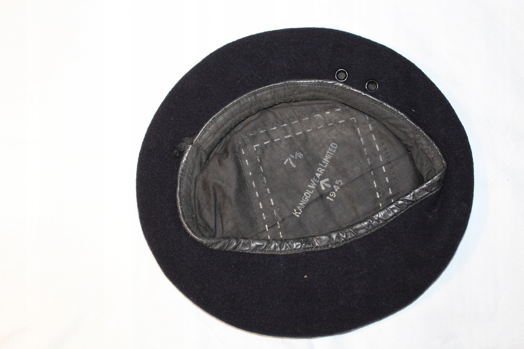 Oryginalny beret pancerny 1945 rok PSZ