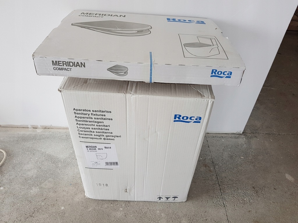 Roca meridian-n compacto miska WC + deska Roca - 7613471812 - oficjalne ...