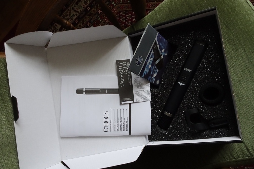 AKG C1000S IV uniwersalny mikrofon pojemnościowy