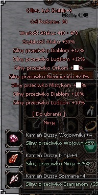 Łuk Diabła +9 5b 10L kd+4 Metin2 PL ETOLIN