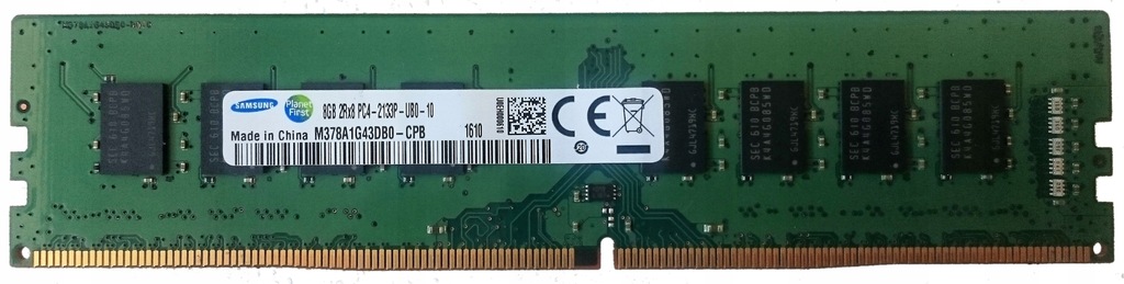 Pamięć RAM SAMSUNG 8GB DDR4 PC4-2133P CL15 BCM