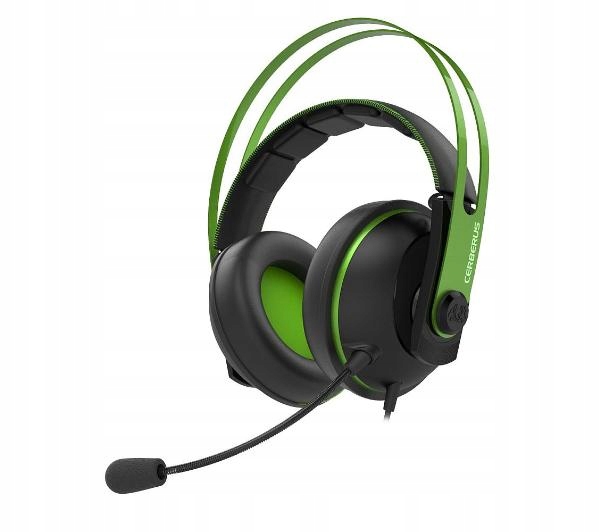Słuchawki ASUS Cerberus V2 Zielone PC XBOX PS4