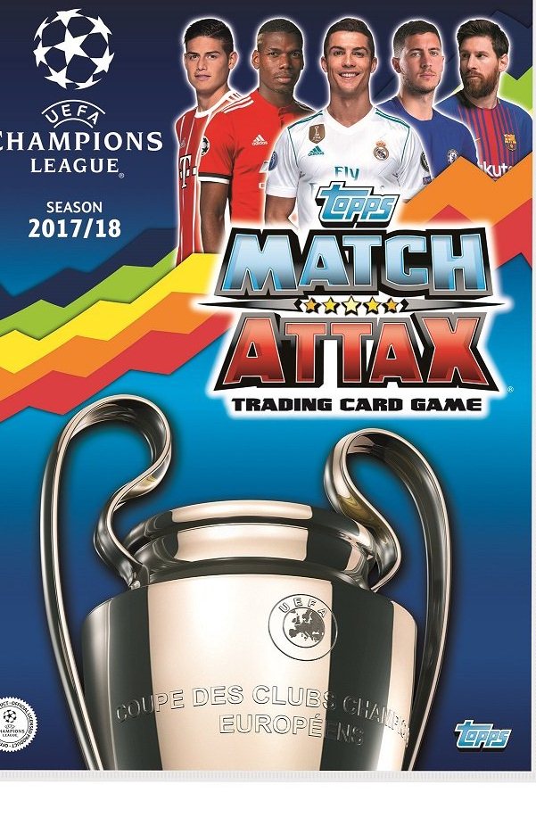 Karty Champions League 2017/2018 UEFA Match Attax