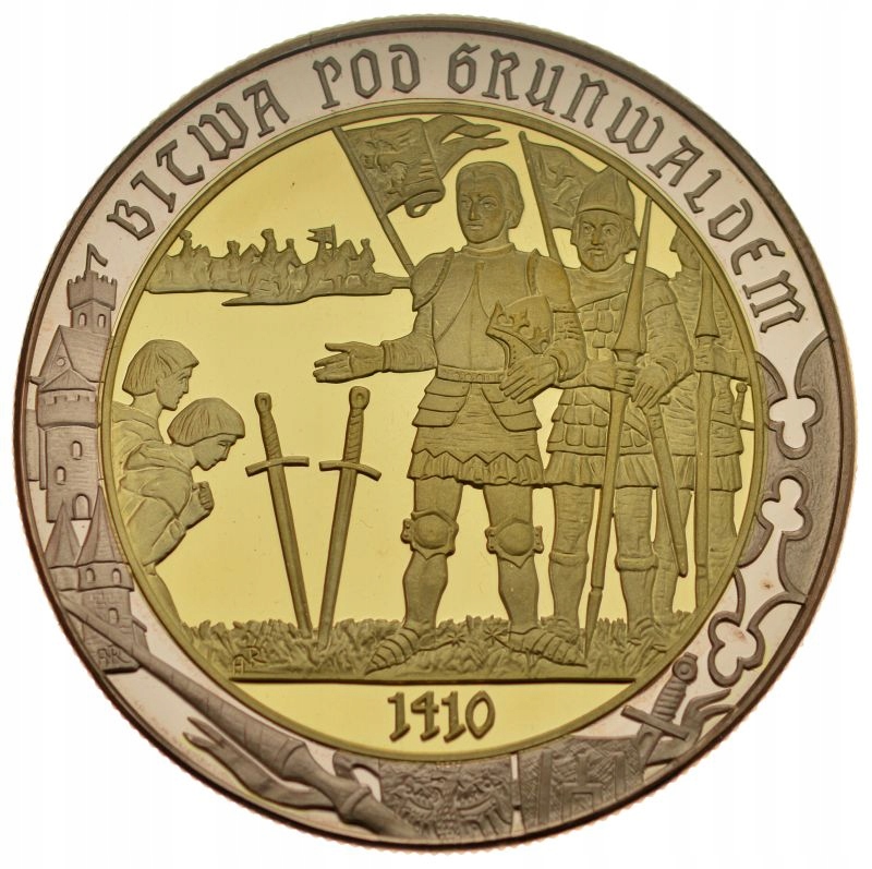 POLSKA III RP MEDAL BITWA POD GRUNWALDEM