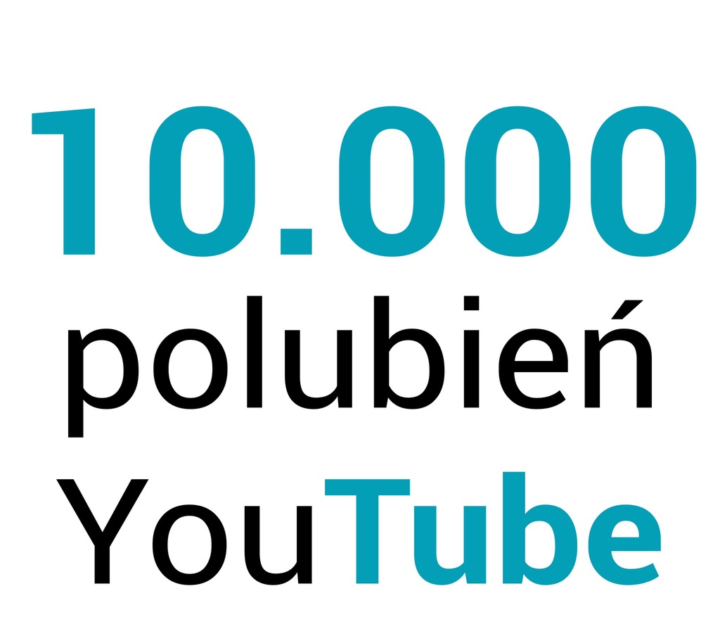 10.000 polubień YouTube REALNE like polubienia
