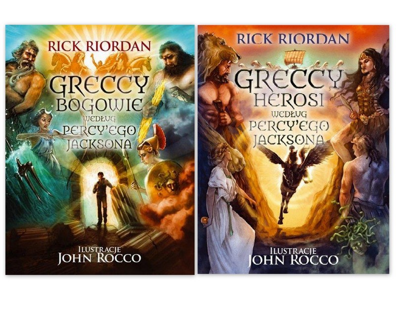 GRECCY BOGOWIE I HEROSI PERCY JACKSON RICK RIORDAN