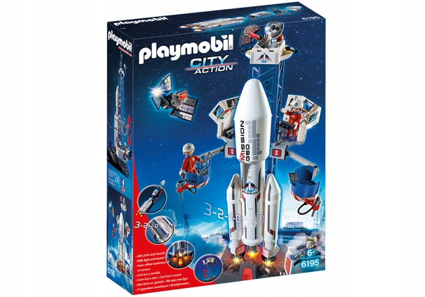 PLAYMOBIL 6195 Rakieta kosmiczna z sklep WARSZAWA