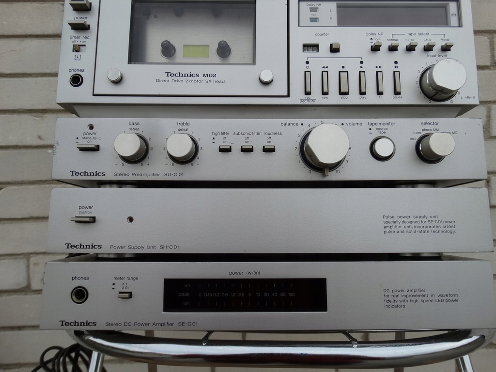 WIEŻA TECHNICS SU-C01 / SE-C01 / ST-C03 / SH-C01RS