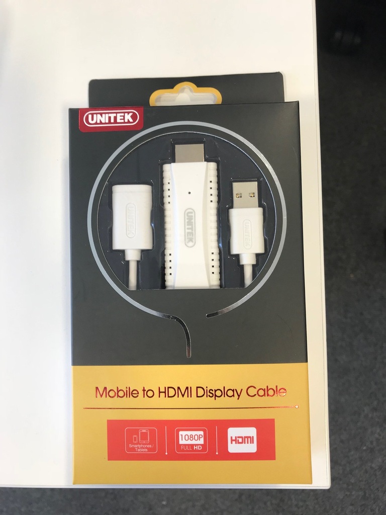 Unitek Adapter Mobile to TV USB-HDMI; M101AWH