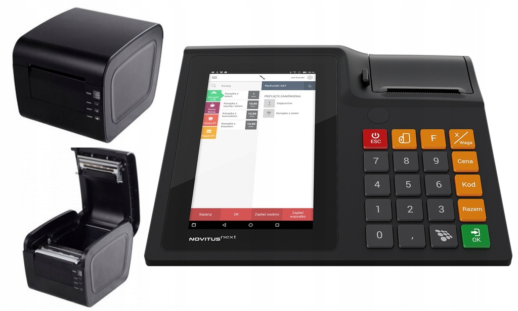 System pos Novitus Storyous drukarka na kuchnie