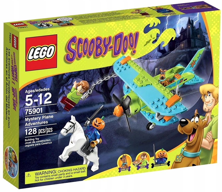 LEGO SCOOBY DOO 75901 PRZYGODY W SAMOLOCIE NOWY