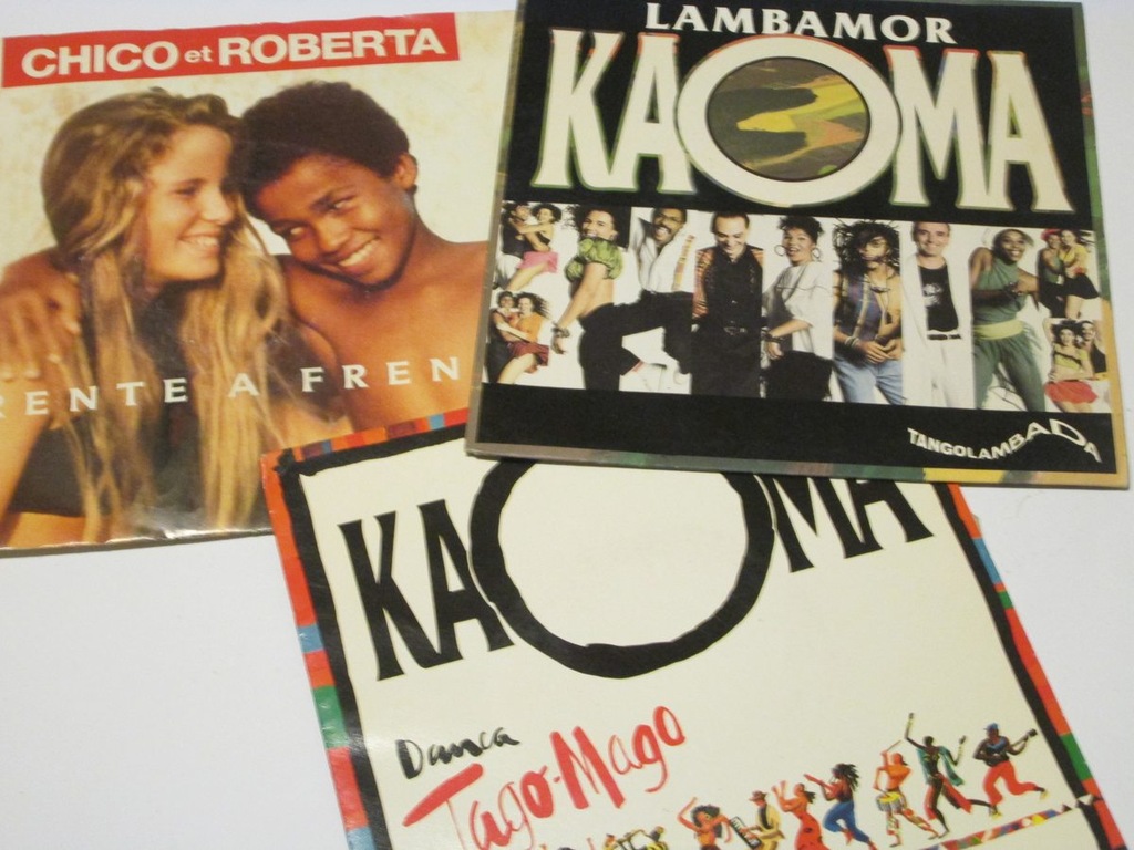 KAOMA -LAMBAMOR / TAGO-MAGA /CHICO ET ROBERTA 3SP