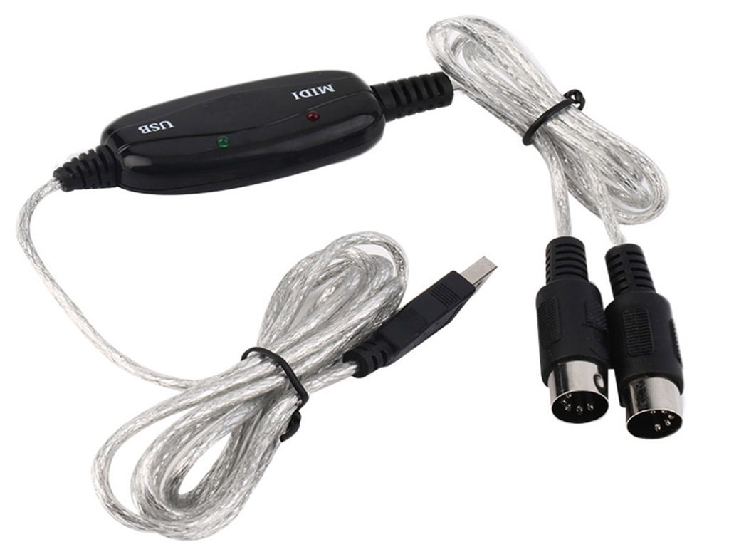 Kabel USB MIDI + GRATIS