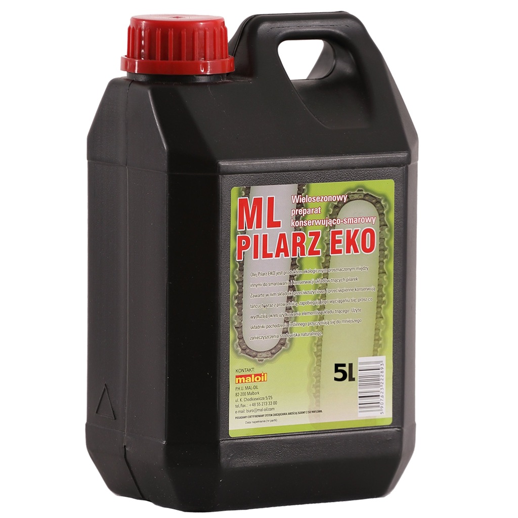 OLEJ DO PIŁY SMAROWANIA PROWADNICY ŁAŃCUCHA 5L.