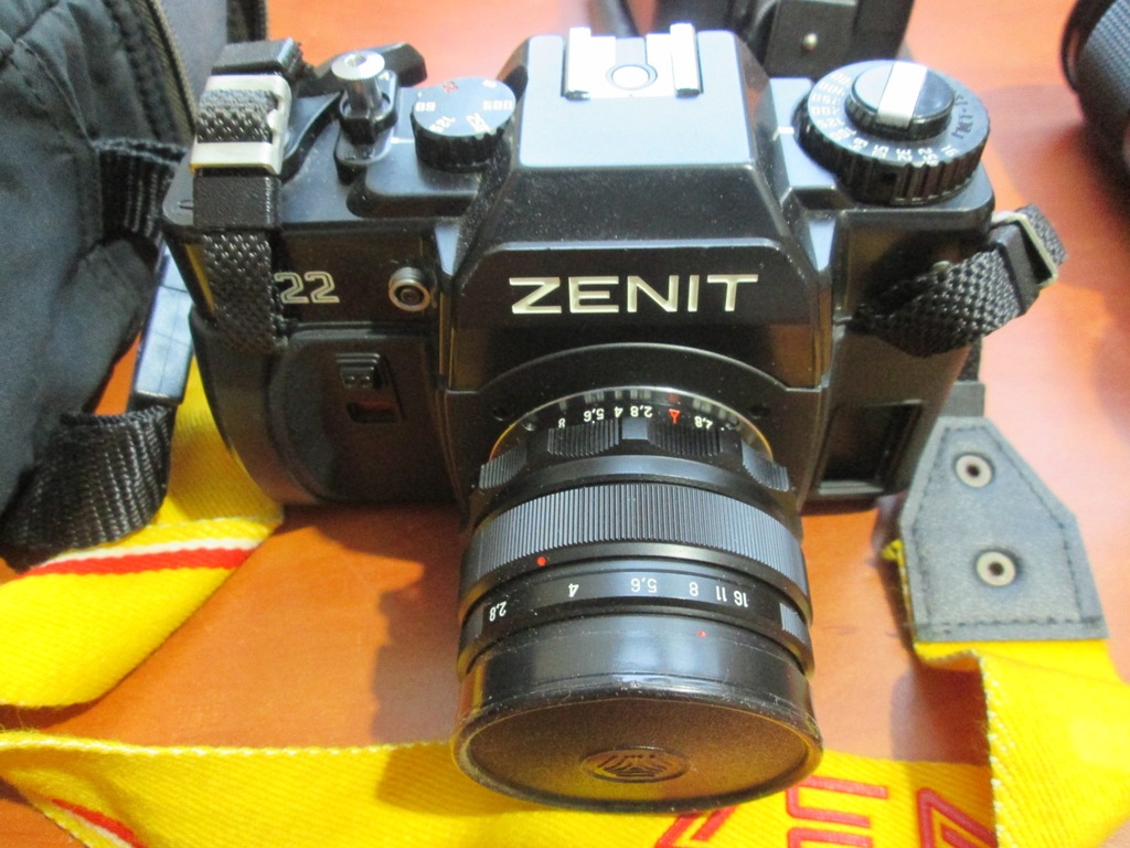 APARAT FOTOGRAFICZNY ZENIT LUNETY TORBY +