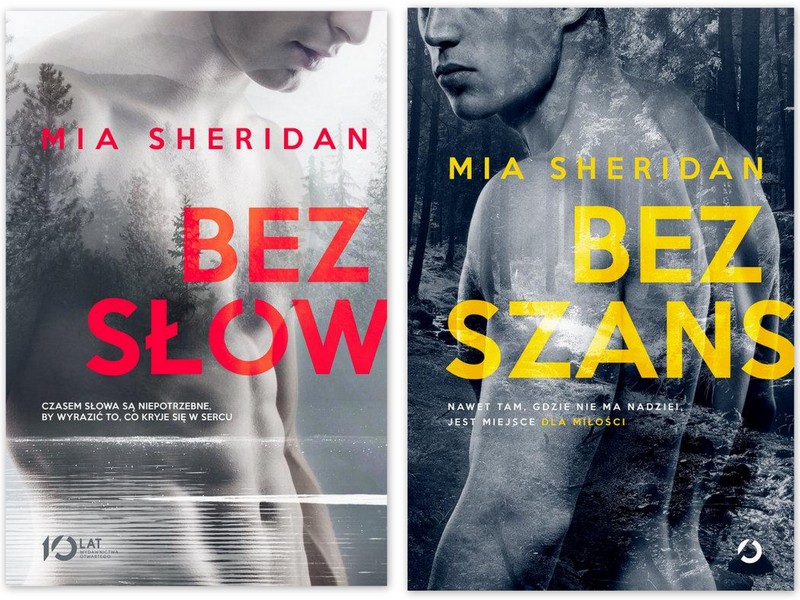 Mia Sheridan BEZ SŁÓW + BEZ SZANS romans powieść