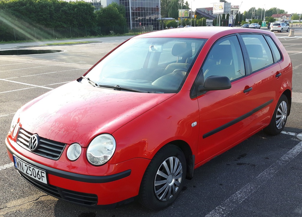 Volkswagen Polo 2004 - Czerwony