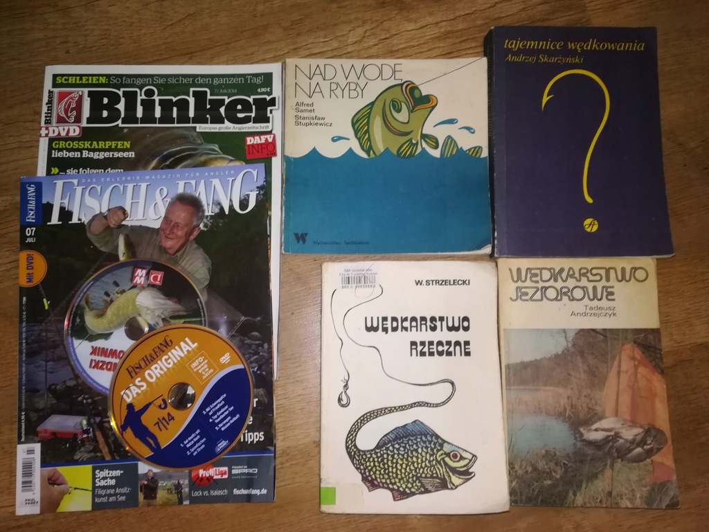 Książki wędkarskie