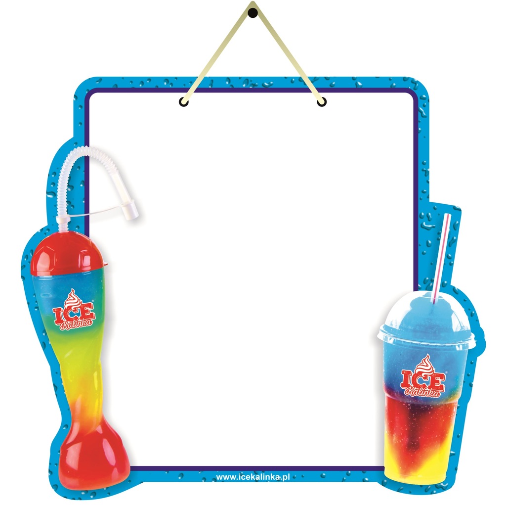 Cennik slush GRANITA 35x30cm granitor ICE niebies.