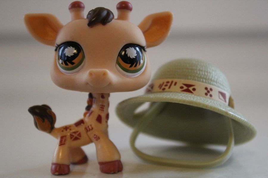 ZESTAW  ŻYRAFA FIGURKA LPS LITTLEST PET SHOP 92361