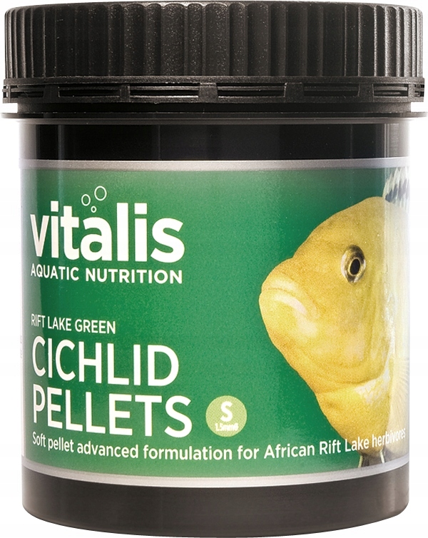 Vitalis R/L Green Cichlid Pellets S+ 300g/500ml