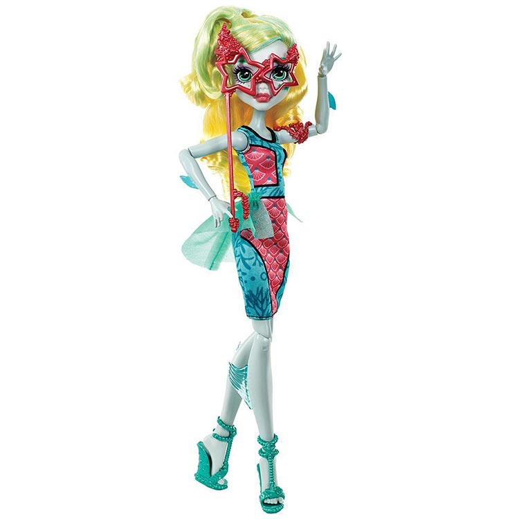 Monster High Witamy W Monster High WITAMY W MONSTER HIGH - lalka LAGOONA BLUE DNX21 - 7436497113