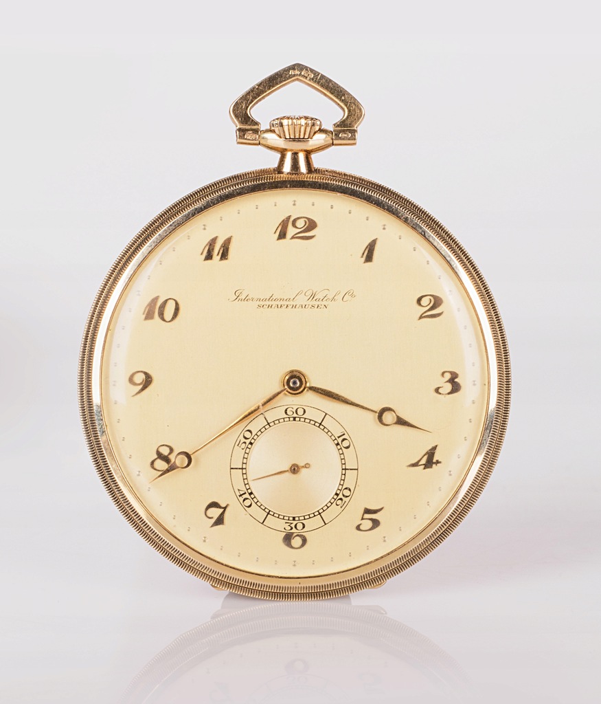IWC Schaffhausen zegarek złoty 14 k KoneserKrakow