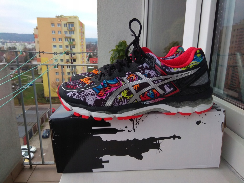 Asics Gel Kayano 22 NYC limited edition 10 MONDAY 7687637604 oficjalne archiwum Allegro